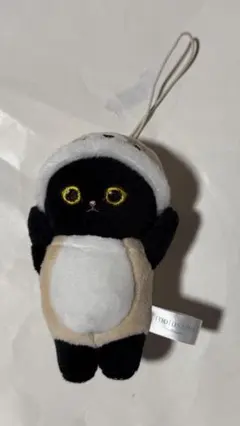mofusand モフサンド 着ぐるみにゃん マスコット 黒猫 黒仔猫