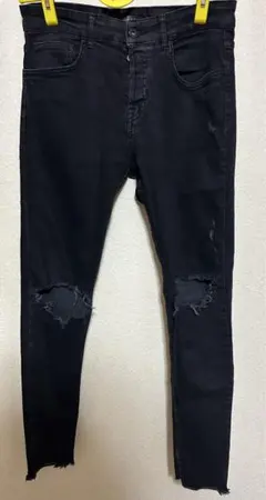 ZARA MAN ダメージ加工　ジーンズ男女兼用