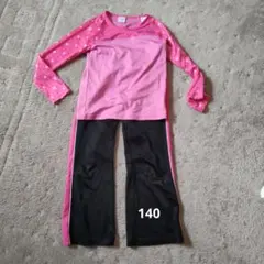 女の子★子供用IGNIOジャージスポーツウェア１４０cm上下セット