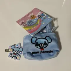 ナルミヤキャラクターズ ポンポネット ミニポーチ ヘアピン セット