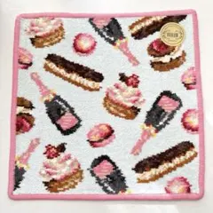 【 新品未使用 】FEILER フェイラー タオルハンカチ ロゼパルフェット