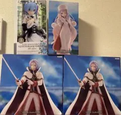 Re:ゼロ リゼロ フィギュア アナスタシア ユリウス 6点セット GIGO