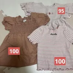 バースデイ　Tシャツ3点セット 95-100センチ