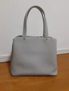 Vita Felce本革レザー　ライトグレーハンドバック◆新品未使用です。