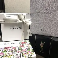 Dior×2，CHANEL，YVES SAINT LAURENT空箱