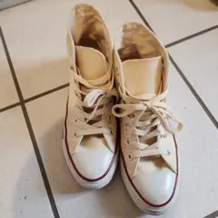 コンバース オールスター ベージュ ハイカット