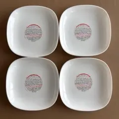 ヤマザキ春のパン祭り2018年　スクエア皿4枚