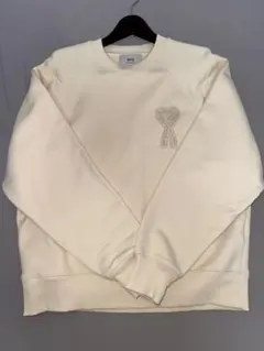ami paris スウェット　アイボリーのサムネイル