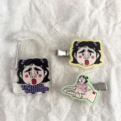 ブリアナギガンテ カラビナ ヘアクリップ
