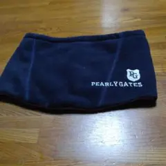 PEARLY GATES ネックウォーマー ネイビー