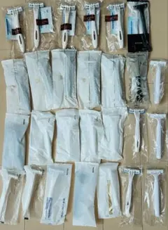 【新品未使用】ホテルアメニティ★使い捨て剃刀 ★27本セット ★ホワイト