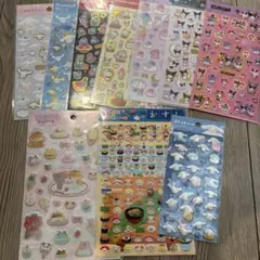 ダイソー　シール　サンリオ