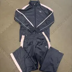 24時間限定値下げPUMA ジャージ 上下セット ネイビー/ピンク