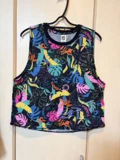 ZUMBA トロピカル　マッスルタンク　Ｓサイズ