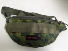 ブリーフィング　ウエストポーチ　ボディバッグ　 ウエストバッグ　迷彩　カモフラ