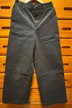 無印チャコール コーデュロイ パンツ