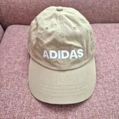 ADIDAS　アディダス ベージ　キャップ 調整可能　OSFC レディース