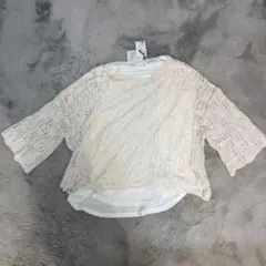 編みニット プルオーバー キャミセット 大きいサイズ オーバーサイズ