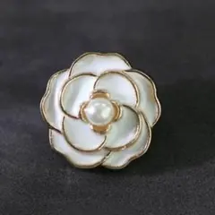 ビンテージ　カメリアボタン　10個セットお値下げ