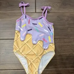100cm女の子スイムウェア アイスクリーム水着 水遊び なりきりコスプレ 夏服