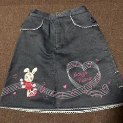 d*3様 mezzo piano デニム ジャンパースカート 90 レア (*´ - メルカリ