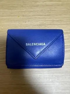 バレンシアガ　三つ折り財布　ブルー　Balenciagaのサムネイル