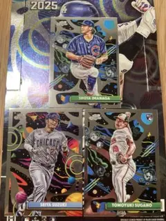2025 topps cosmic chrome 日本人3人まとめ