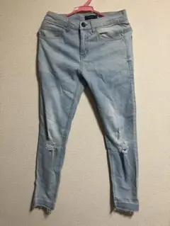 【断捨離】引退セールめちゃ安い【42】 rosheiiライトブルー スキニー S