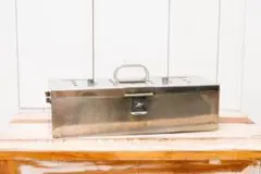 工具入れ ツールボックス ステンレス ケース インダストリアル アンティーク