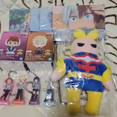 一番くじ ヒロアカ Ｅ賞 紡がれる想い オールマイト ぬいぐるみ　ソフビクちゅ