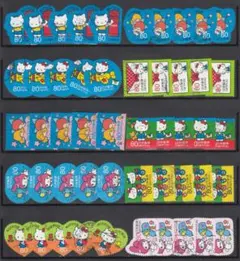 【使用済】サンリオキャラクター80円・10種5組50枚