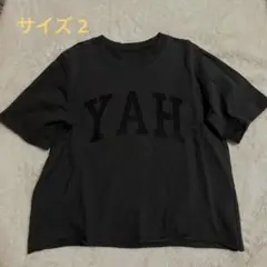 ok.soon オクスン サイズ2 オリジナルロゴＴシャツ