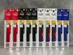 ☆フリクション 替芯 新品 三色＋黒赤青 合計１０袋セット 0.38mm☆