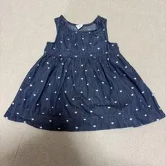 baby GAP ワンピース　ハート柄