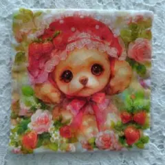 39 miniパネルガーゼハンカチ⑥