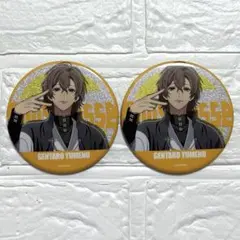 ヒプノシスマイク ヒプマイ ラメ缶バッジ movie ver. 夢野幻太郎