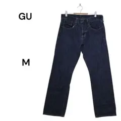 ​GU ジーユー メンズ デニムパンツ ストレート W31 ジーパン 美品