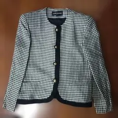 LAPINE BLANCHE ハウンドトゥースジャケット 11号