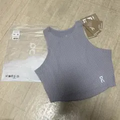 On（オン）All-Day Ribbed Crop オールデイ リブクロップ　M