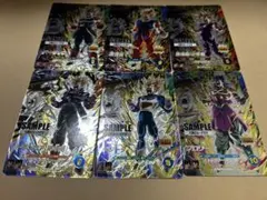ドラゴンボールスーパーダイバーズ　5弾サンプルカード　６枚セット