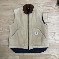 りっくじー様 専用 カーハート ダックカモ ベスト ブルー - メルカリ