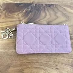 ディオール / DIOR　レディディオール カードホルダー ケース ピンク