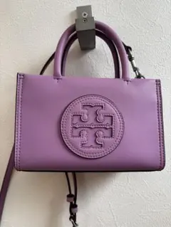 TORY BURCH トリーバーチトートバッグ　紫のサムネイル
