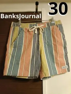 Banks Journal ストライプ ショートパンツ 30のサムネイル
