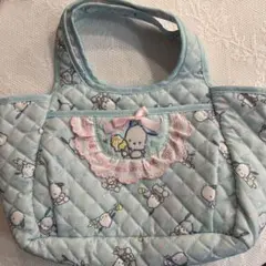 ポチャッコ　キルティング　バッグ　レア
