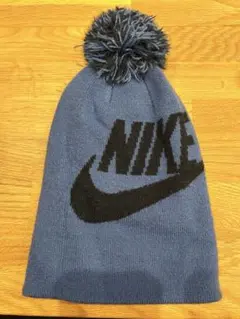 NIKE ニット帽 子供用 ポンポン付き