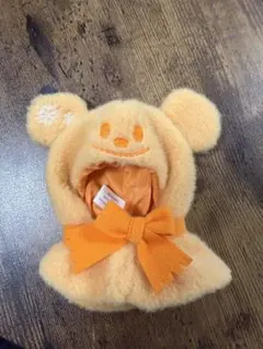 ディズニーストア　シークレットポンチョ　オレンジ　雪だるま
