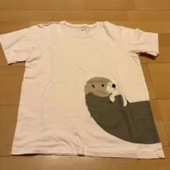 無印良品　 Tシャツ 150サイズ 薄ピンク