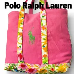 Polo Ralph Lauren トートバッグ フローラルハンドル