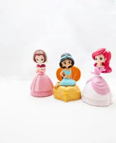 ディズニープリンセス ベル ジャスミン アリエル カプキャラ ヒロインドール